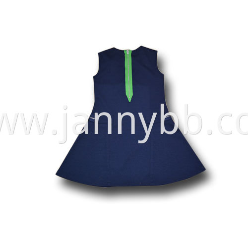 navy cotton dress